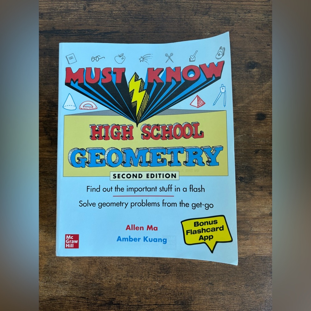 Must Know High School Geometry Book